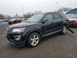 Salvage cars for sale from Copart East Granby, CT: 2017 Ford Explorer XLT