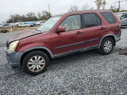 Salvage cars for sale at Riverview, FL auction: 2005 Honda CR-V EX