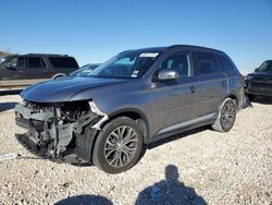 Salvage cars for sale at Taylor, TX auction: 2016 Mitsubishi Outlander SE