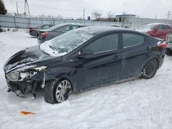 Salvage cars for sale from Copart London, ON: 2012 Hyundai Elantra GLS