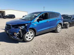 Ford Escape salvage cars for sale: 2018 Ford Escape S