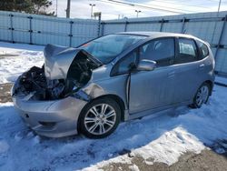 Salvage cars for sale at auction: 2009 Honda FIT Sport