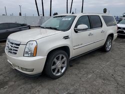 Salvage cars for sale at Van Nuys, CA auction: 2010 Cadillac Escalade ESV Premium