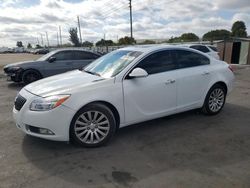 Salvage cars for sale at Miami, FL auction: 2012 Buick Regal Premium