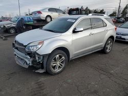 Salvage cars for sale at Denver, CO auction: 2017 Chevrolet Equinox Premier