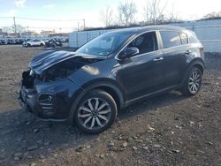 KIA salvage cars for sale: 2017 KIA Sportage EX