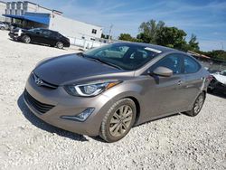 Salvage cars for sale at Opa Locka, FL auction: 2014 Hyundai Elantra SE