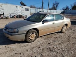 Chevrolet salvage cars for sale: 2002 Chevrolet Impala