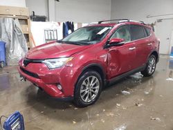 Salvage cars for sale at Elgin, IL auction: 2018 Toyota Rav4 HV Limited