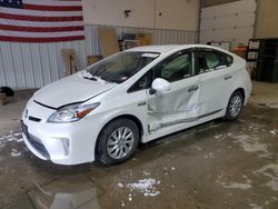 Salvage cars for sale at Candia, NH auction: 2012 Toyota Prius PLUG-IN