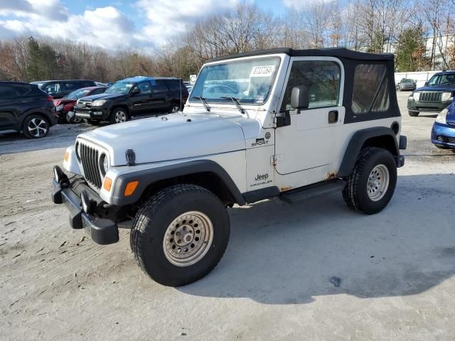 2004 Jeep Wrangler / TJ Sport