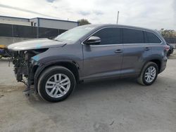 Salvage cars for sale at Orlando, FL auction: 2014 Toyota Highlander LE