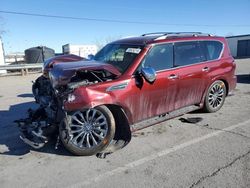 Salvage cars for sale at Anthony, TX auction: 2023 Nissan Armada Platinum