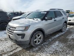 Salvage cars for sale from Copart Cleveland: 2018 Ford Explorer