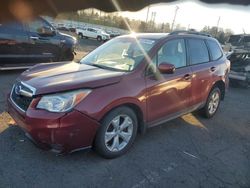 Salvage cars for sale at Portland, OR auction: 2015 Subaru Forester 2.5I Premium