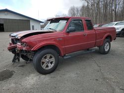 Salvage cars for sale at East Granby, CT auction: 2004 Ford Ranger Super Cab