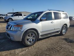 Salvage cars for sale at Temple, TX auction: 2012 Nissan Armada SV