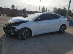 Nissan salvage cars for sale: 2020 Nissan Sentra SV