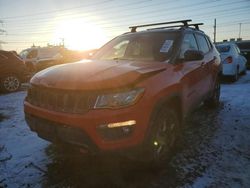 Vehiculos salvage en venta de Copart Cleveland: 2017 Jeep Compass Trailhawk