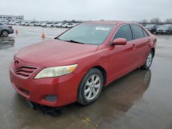 Salvage cars for sale at Grand Prairie, TX auction: 2010 Toyota Camry Base