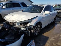 Vehiculos salvage en venta de Copart Pekin, IL: 2017 Honda Accord Hybrid EXL