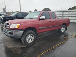 Salvage cars for sale at Miami, FL auction: 2000 Toyota Tundra Access Cab SR5