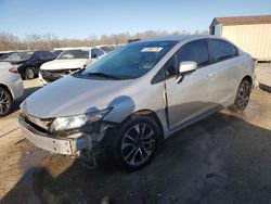 Honda Civic salvage cars for sale: 2015 Honda Civic LX