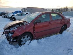 Toyota Corolla salvage cars for sale: 2008 Toyota Corolla CE