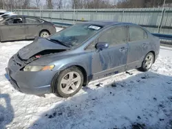 Salvage cars for sale at Ellwood City, PA auction: 2008 Honda Civic EX