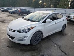 Hyundai salvage cars for sale: 2015 Hyundai Elantra SE