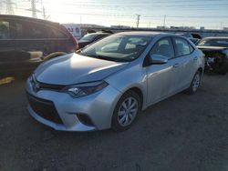 Salvage cars for sale at Elgin, IL auction: 2016 Toyota Corolla L