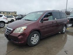 Salvage cars for sale from Copart Wilmer, TX: 2007 Honda Odyssey EXL