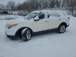 Salvage cars for sale at Davison, MI auction: 2011 Ford Explorer Limited