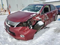 Salvage cars for sale at Pekin, IL auction: 2010 Lexus HS 250H