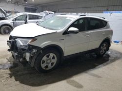 Toyota salvage cars for sale: 2017 Toyota Rav4 HV LE