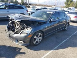 Salvage cars for sale at Rancho Cucamonga, CA auction: 2011 Mercedes-Benz E 350 4matic