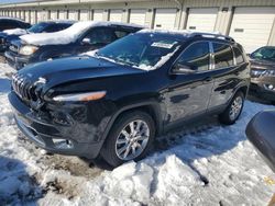 Salvage Cars with No Bids Yet For Sale at auction: 2015 Jeep Cherokee Limited