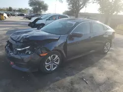 Salvage cars for sale at Orlando, FL auction: 2018 Honda Civic LX