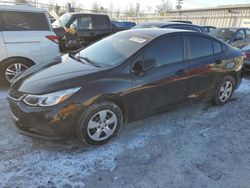 Chevrolet salvage cars for sale: 2018 Chevrolet Cruze LS