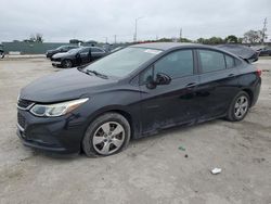 Salvage cars for sale from Copart Homestead, FL: 2017 Chevrolet Cruze LS