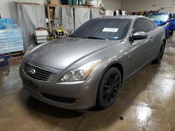 Salvage cars for sale at Elgin, IL auction: 2010 Infiniti G37