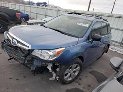 Salvage cars for sale at Magna, UT auction: 2016 Subaru Forester 2.5I