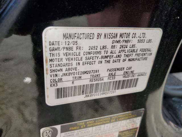 2006 Infiniti M45 Base