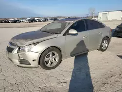 Salvage cars for sale at Kansas City, KS auction: 2013 Chevrolet Cruze LT