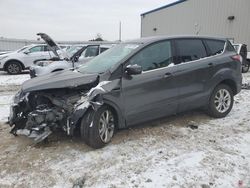 Salvage cars for sale at Appleton, WI auction: 2017 Ford Escape SE