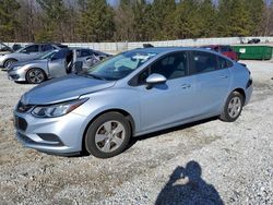 Vehiculos salvage en venta de Copart Gainesville, GA: 2018 Chevrolet Cruze LS