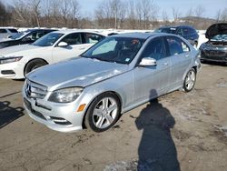 Mercedes-Benz salvage cars for sale: 2011 Mercedes-Benz C 300 4matic