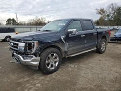 Salvage cars for sale at Shreveport, LA auction: 2022 Ford F150 Supercrew