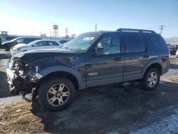 Salvage cars for sale at Chicago Heights, IL auction: 2006 Ford Explorer XLT