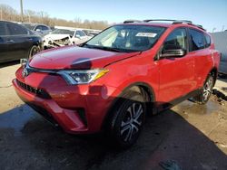 Salvage cars for sale at Louisville, KY auction: 2016 Toyota Rav4 LE